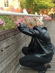 Fr ein gute Photo geht man auch in die Knie