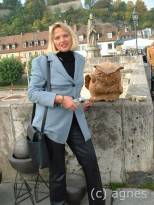 Petra Eule mit Eule!!